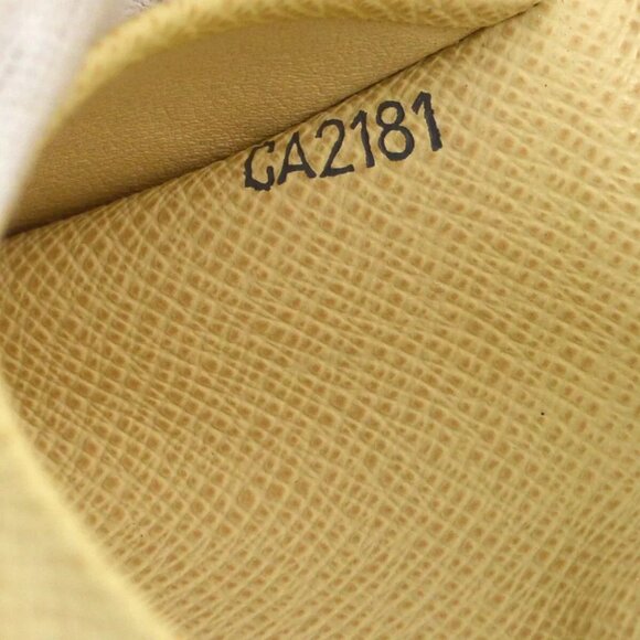 Louis Vuitton Enveloppe Carte De Visite Card Case N61746 CA2181 182379 - Picture 6 of 7